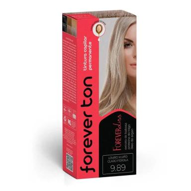 TINTA DE CABELO LOIRO PéROLA MUITO CLARO 9.89 FOREVER TON