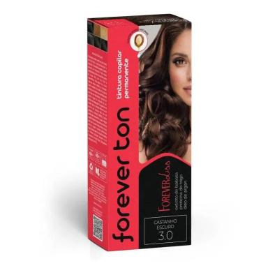 TINTA DE CABELO CASTANHO ESCURO 3.0 FOREVER TON