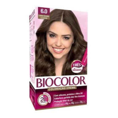 TINTA DE CABELO BIOCOLOR MINI COR: 6.0 LOURO ESCURO CLáSSICO