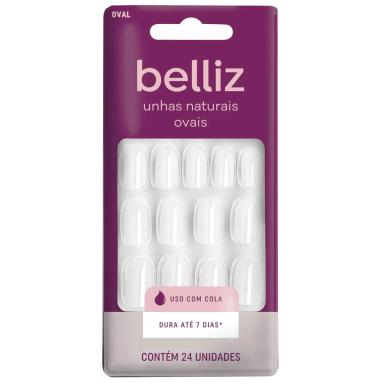 UNHAS POSTIçAS BELLIZ OVAL REF. 1203