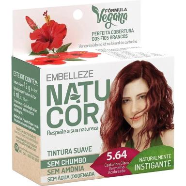 TINTURA NATUCOR COR:5.64 VERMELHO ACOBREADO