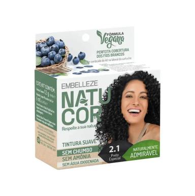 TINTURA NATUCOR COR:2.1 PRETO ESPECIAL