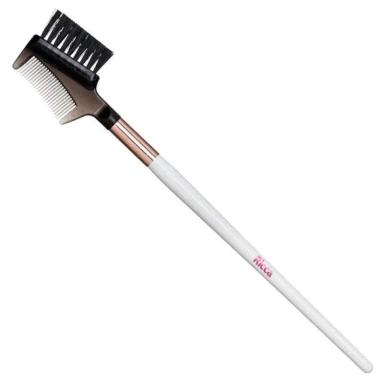 ESCOVA E PENTE RICCA ROSE GOLD PARA SOBRANCELHAS