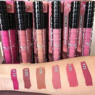 BATOM LíQUIDO NUDE 24 HORAS (319 á 324) - MAX LOVE 319