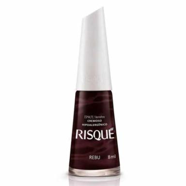 RISQUE ESMALTE CREMOSO COR: REBU