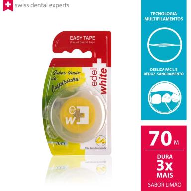 EW-PC70 FITA DENTAL ENCERADA EASY TAPE 70 METROS LIMAO