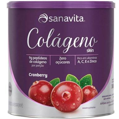 COLáGENO HIDROLISADO CRANBERRY SANAVITA 300G