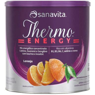 THERMO ENERGY TERMOGêNICO SANAVITA 300G LARANJA
