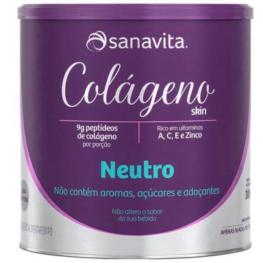 COLáGENO SANAVITA - 300G - NEUTRO