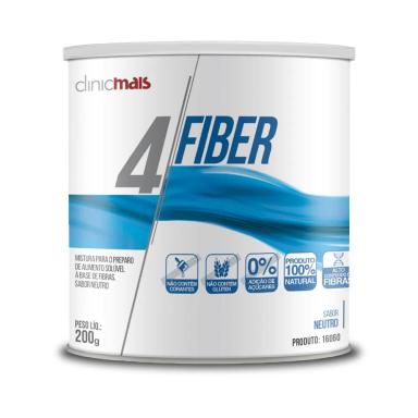 4 FIBER FIBRAS SOLUVEIS CLINIC MAIS 200G NEUTRO