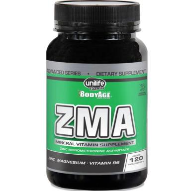 REPOSITOR MUSCULAR 600MG ZMA UNILIFE 120 CAPSULAS
