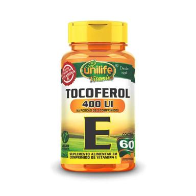 VITAMINA E TOCOFEROL 60 CáPSULAS UNILIFE