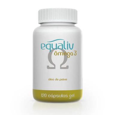 ÔMEGA 3 1000MG EQUALIV 120 CáPSULAS GEL
