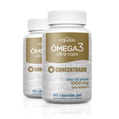 KIT2ÔMEGA3ULTRAEQUALIV60CáPSULAS