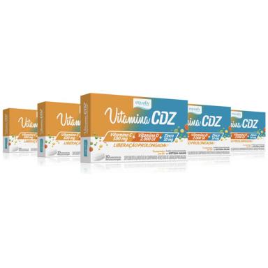 KIT5VITAMINACDZZINCO+C+DEQUALIV30CáPSULAS