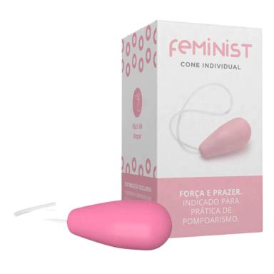 CONE PARA POMPOARISMO FEMINIST ROSA - 20G