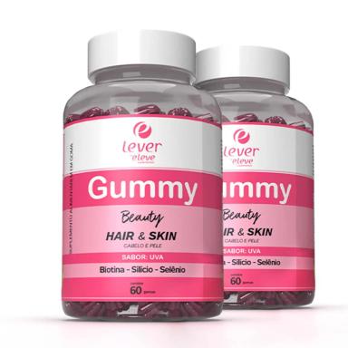 GUMMY BEAUTY - HAIR &amp;amp;AMP; SKIN COMBO 2 POTES