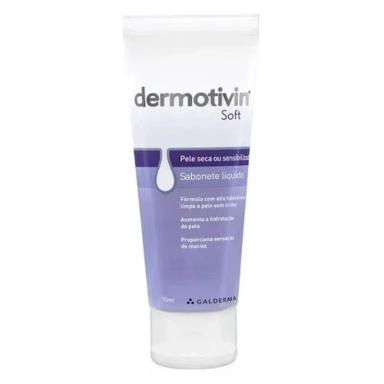 SABONETE LíQUIDO FACIAL DERMOTIVIN SOFT 70ML
