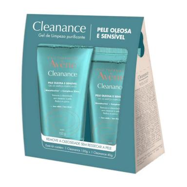 KIT AVèNE CLEANANCE GEL DE LIMPEZA PURIFICANTE 150G + 40G