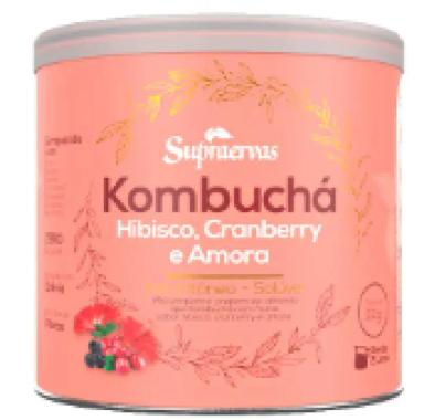 KOMBUCHá - HIBISCO, CRANBERRY E AMORA 100G - SUPRA ERVAS