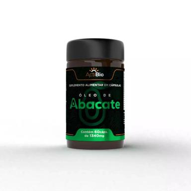 ÓLEO DE ABACATE - 1340MG - 60 CAPS - SUPRA ERVAS