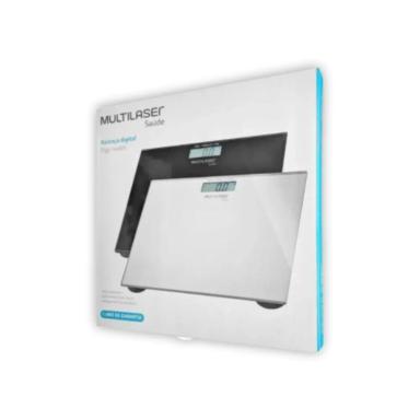 BALANçA DIGITAL MULTILASER DIGI-HEALTH PRETA