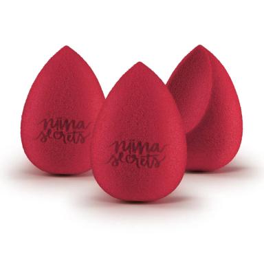 COMBO EUDORA: ESPONJA DE MAQUIAGEM FACIAL NIINA SECRETS