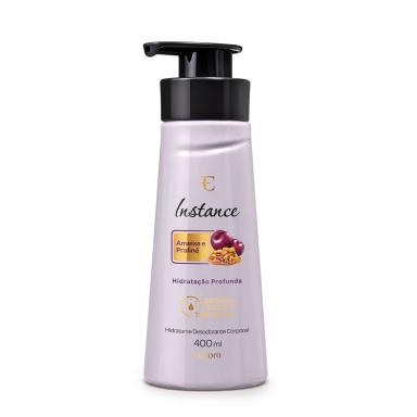 EUDORA HIDRATANTE DESODORANTE CORPORAL INSTANCE AMEIXA E PRALINé 400ML