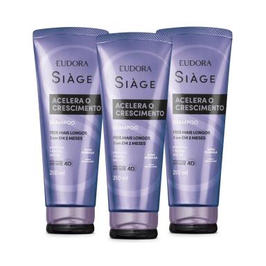 COMBO SIàGE ACELERA O CRESCIMENTO: SHAMPOO 3X250ML