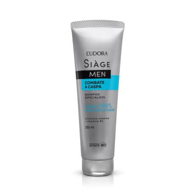 EUDORA SIàGE MEN COMBATE à CASPA SHAMPOO 250ML