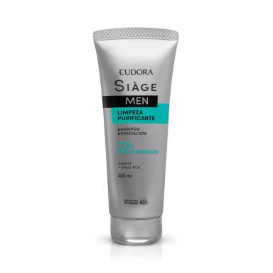 EUDORA SIàGE MEN LIMPEZA PURIFICANTE SHAMPOO 250ML