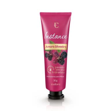 EUDORA INSTANCE AMORA SILVESTRE CREME HIDRATANTE MãOS 30G