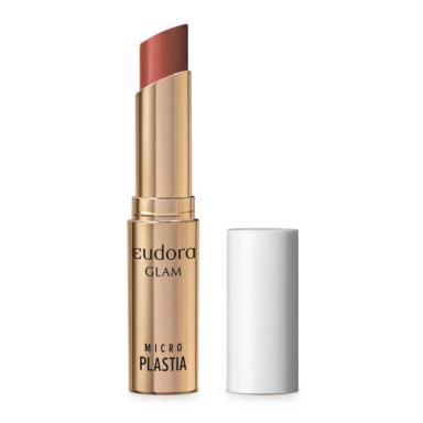 BATOM NUDE ROSADO EUDORA GLAM MICROPLASTIA 3,3G