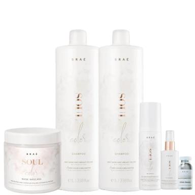 KIT BRAE SOUL COLOR SUPER BOND POWER (6 PRODUTOS)
