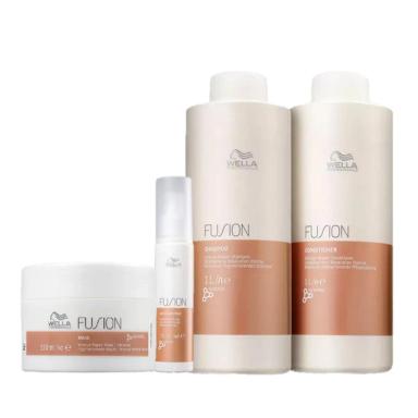 WELLA PROFESSIONALS FUSION DUO 1L MASCARA 150ML E AMINO 70ML