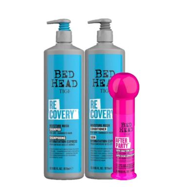 KIT TIGI BED HEAD RECOVERY TRIO SALON SMOOTHING CREAM (3 PRODUTOS)