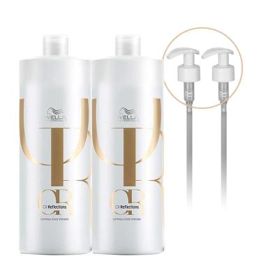 KIT WELLA PROFESSIONALS OIL REFLECTIONS SHAMPOO EXTRA E VáLVULA (4 PRODUTOS)