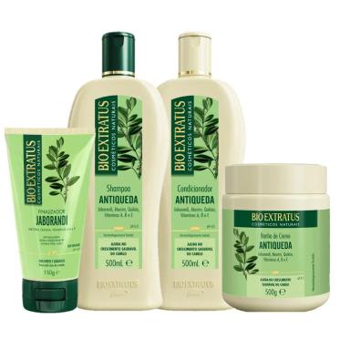 BIO EXTRATUS JABORANDI DUO BANHO DE CREME 500G E FINALIZADOR 150G