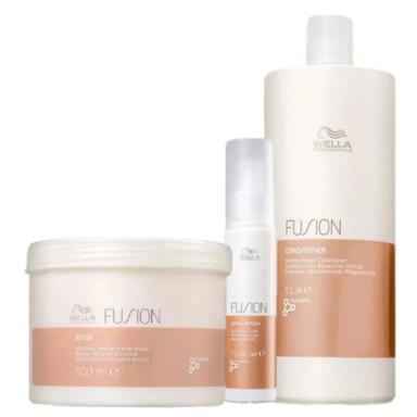 WELLA PROFISSIONALS FUSION MASCARA 500ML CONDICIONADOR 1L E AMINO 70ML
