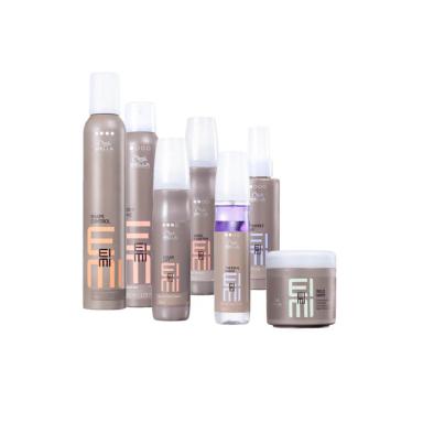 KIT WELLA PROFESSIONALS EIMI SPRAY TEXTURA VOLUME CURL PASTA CONTROL THERMAL LEAVE-IN (7 PRODUTOS)