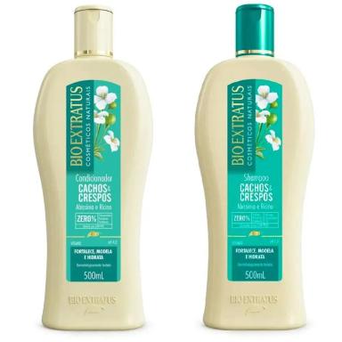KIT BIO EXTRATUS CACHOS E CRESPOS ( 2 UNIDADES )
