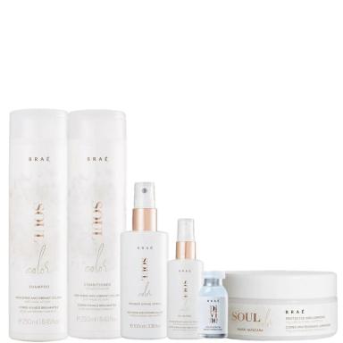 KIT BRAE SOUL COLOR COMPLETO POWER DOSE HOME CARE (6 PRODUTOS)