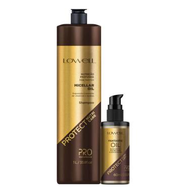 KIT LOWELL PRO PROTECT NUTRI CARE OIL (2 PRODUTOS)