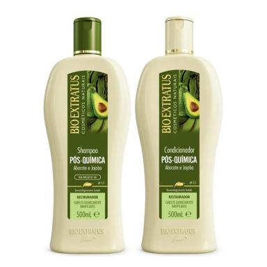 BIO EXTRATUS POS-QUIMICA SHAMPOO+CONDICIONADOR 500ML