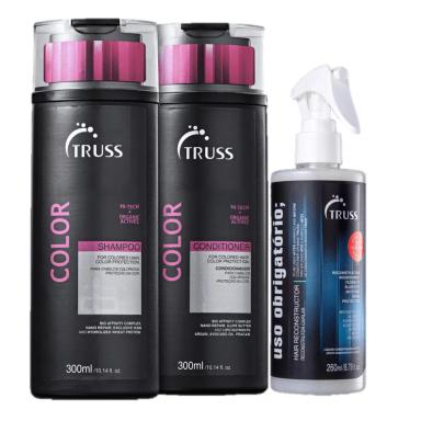 TRUSS COLOR - SHAMPOO+CONDICIONADOR 300ML+USO OBRIGATóRIO 260ML