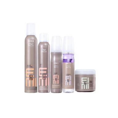 KIT WELLA PROFESSIONALS EIMI SPRAY TEXTURA PASTA CONTROL THERMAL (5 PRODUTOS)
