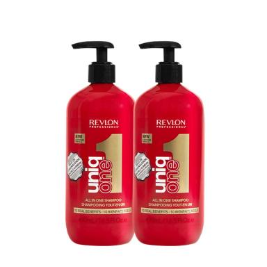 KIT REVLON UNIQ ONE ALL IN ONE - SHAMPOO 490ML (2 UNIDADES)
