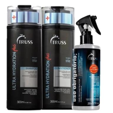KIT TRUSS ULTRA HYDRATION PLUS OBRIGATORIO CABELOS DANIFICADOS (3 PRODUTOS)