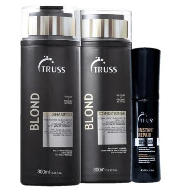 KIT TRUSS BLOND REPAIR CABELOS LOIROS (3 PRODUTOS)