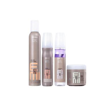 KIT WELLA PROFESSIONALS EIMI VOLUME PASTA CONTROL THERMAL (4 PRODUTOS)